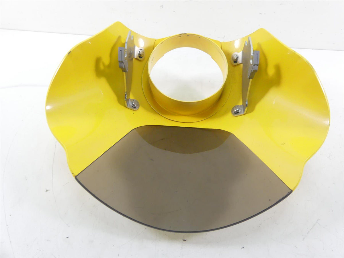 2000 Harley Dyna FXR4 CVO Super Glide Windshield Headlight Cover Fairing Mask {{ shop.shopifyCountryName }} - Mototech271