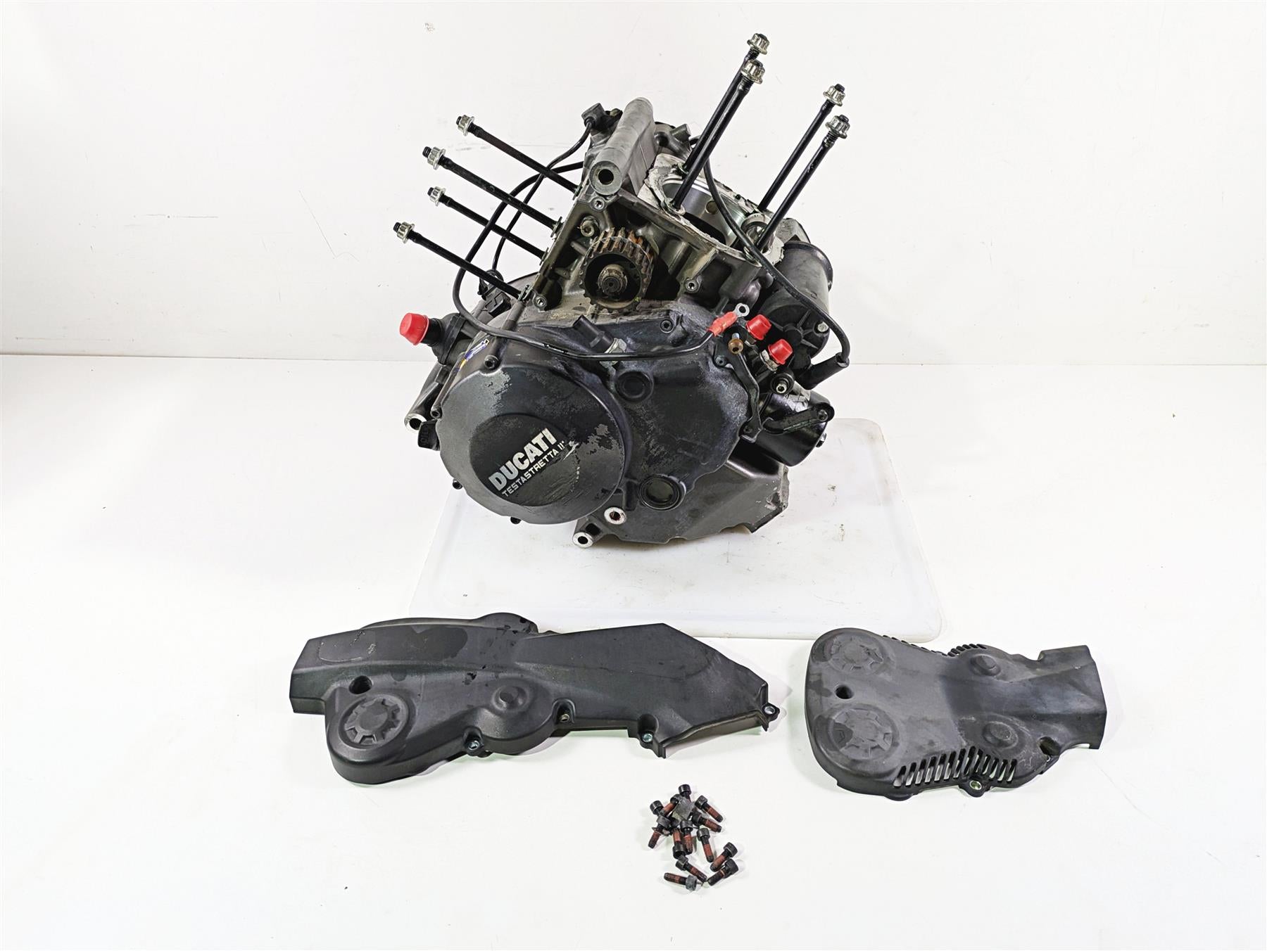 2012 Ducati Streetfighter 848 Bottom End Engine Crank Case Shaft Set 22522851A