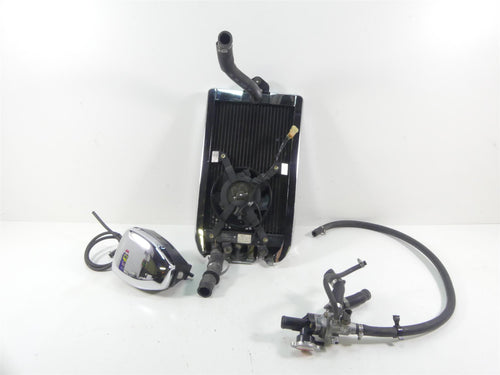 2005 Honda V-Twin VTX1800 S3 Radiator Fan Reservoir Hoses Guard 19010-MCV-R11 | Mototech271