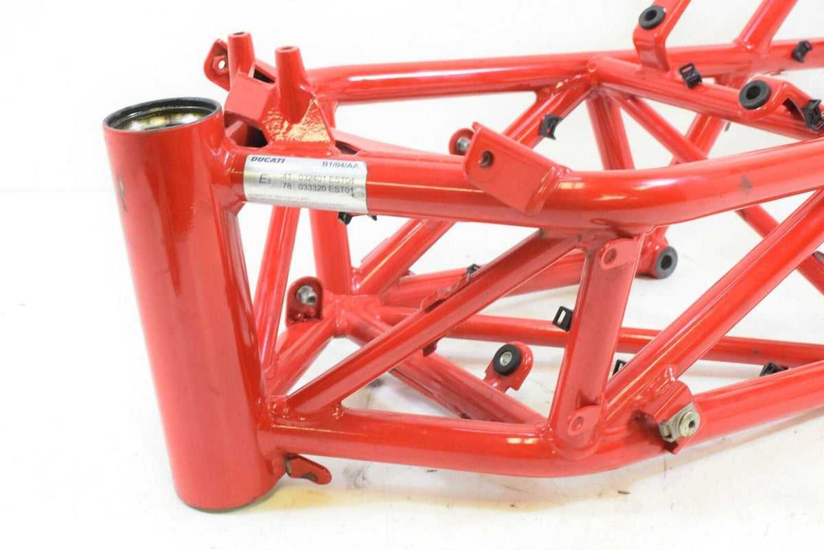 2010 Ducati Hypermotard 1100 Evo SP Main Frame Chassis Slvg Ttl - Read Descr {{ shop.shopifyCountryName }} - Mototech271