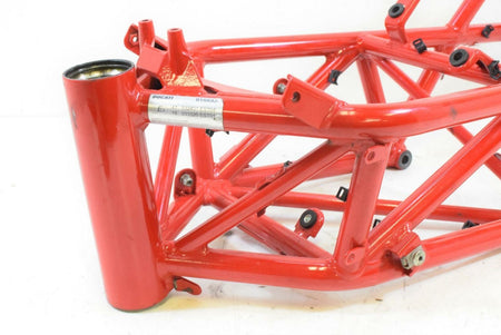 2010 Ducati Hypermotard 1100 Evo SP Main Frame Chassis Slvg Ttl - Read Descr {{ shop.shopifyCountryName }} - Mototech271