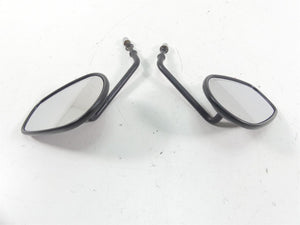 2010 Harley FXDWG Dyna Wide Glide Black Rear View Mirror Set 91909-03B 91910-03B | Mototech271