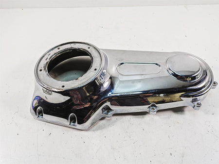 2009 Harley FXCWC Softail Rocker C Outer Primary Drive Clutch Cover 60784-06 {{ shop.shopifyCountryName }} - Mototech271
