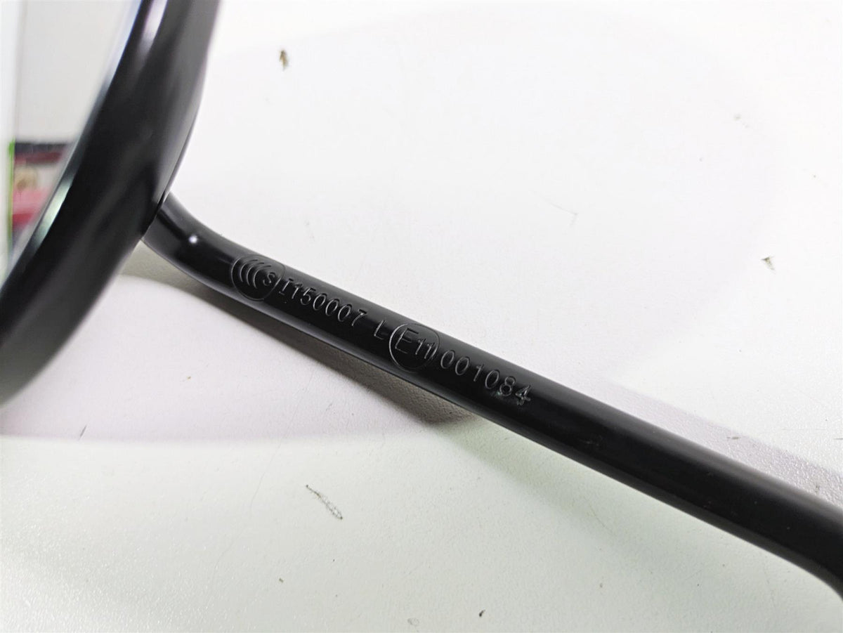 2014 Harley FXDF Dyna Fat Bob Rear View Mirror Set Black 91909-03B 91910-03B {{ shop.shopifyCountryName }} - Mototech271