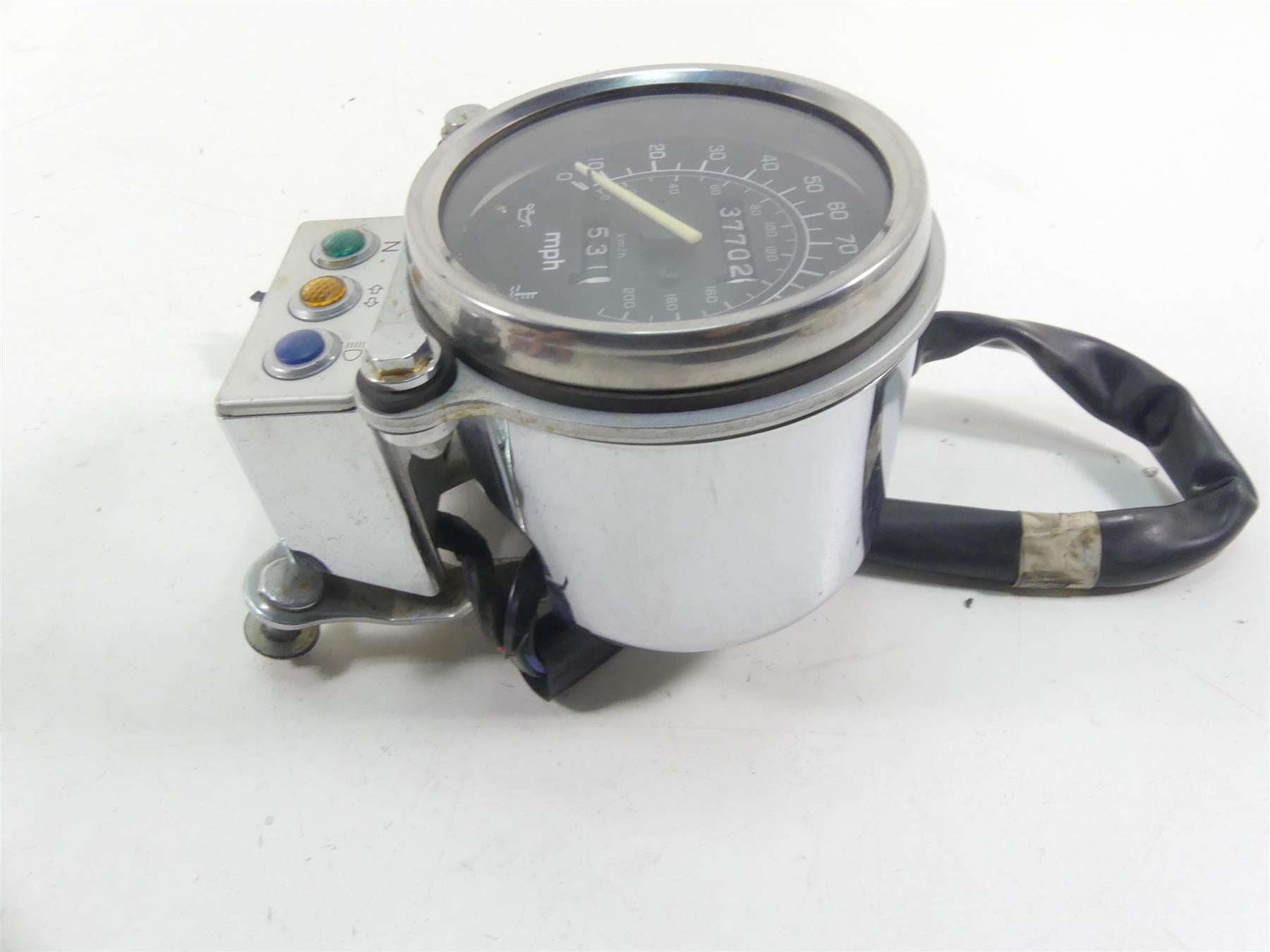 2007 Honda VT1100 C Shadow Spirit Speedometer Gauge 37K Instrument 37100-MAA-A31 {{ shop.shopifyCountryName }} - Mototech271