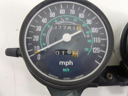 1977 Honda CB750 A Four Hondamatic Speedometer Gauges 37K Set 37200-393-771 {{ shop.shopifyCountryName }} - Mototech271