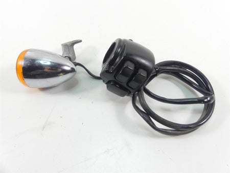 2014 Harley FXDF Dyna Fat Bob Left Control Switch + Turn Signal Blinker 72945-12 {{ shop.shopifyCountryName }} - Mototech271