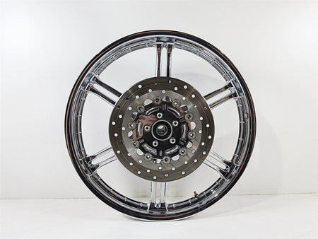2008 Harley FXDSE CVO Dyna Chrome Slotted Front Wheel Rim 21x2.15 43973-08-Mototech271