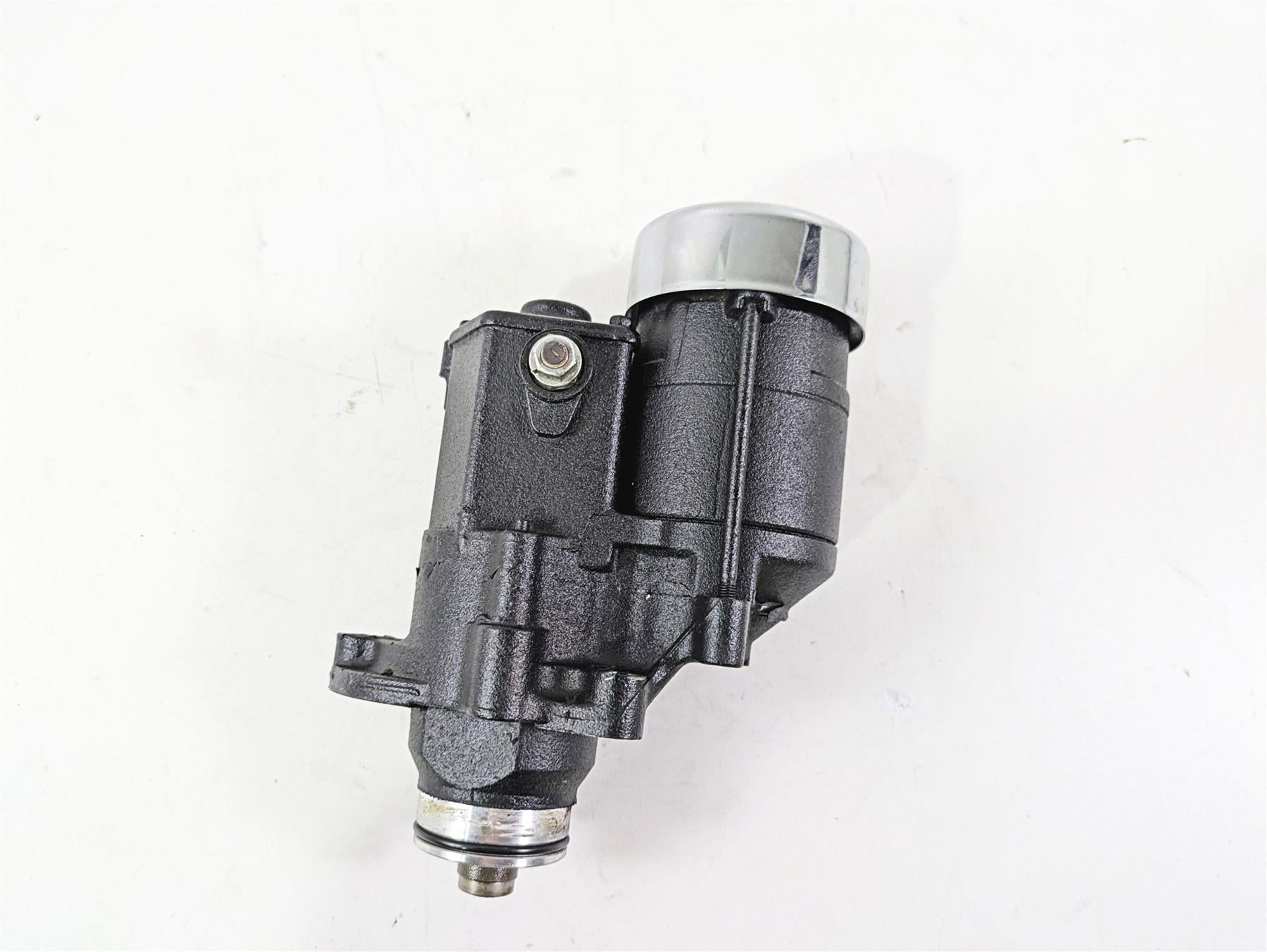 2008 Harley FXDL Dyna Low Rider 105TH Engine Starter Motor + Cover 31618-06A {{ shop.shopifyCountryName }} - Mototech271