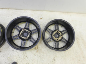 2020 Honda Talon S2X 1000X STI HD7 18x7 4/137 Matte Black Wheel Set 18HD717 | Mototech271