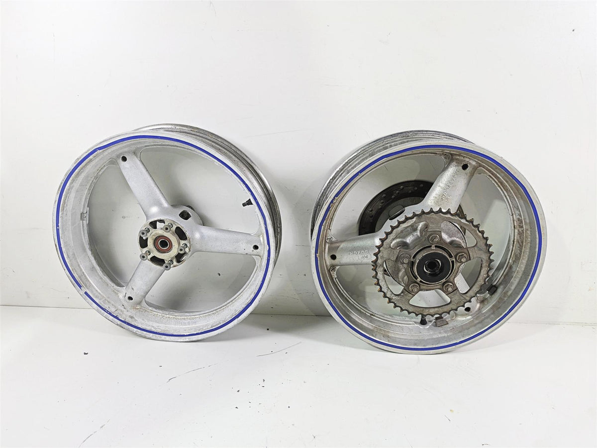 2001 Suzuki SV650 Front Rear Wheel Rim 17x3.5 17x4.5 54111-03FA0 54111-03FA1 {{ shop.shopifyCountryName }} - Mototech271