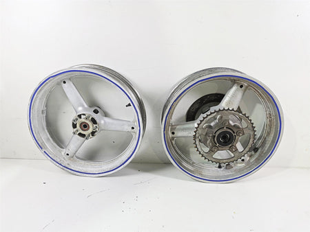 2001 Suzuki SV650 Front Rear Wheel Rim 17x3.5 17x4.5 54111-03FA0 54111-03FA1 {{ shop.shopifyCountryName }} - Mototech271