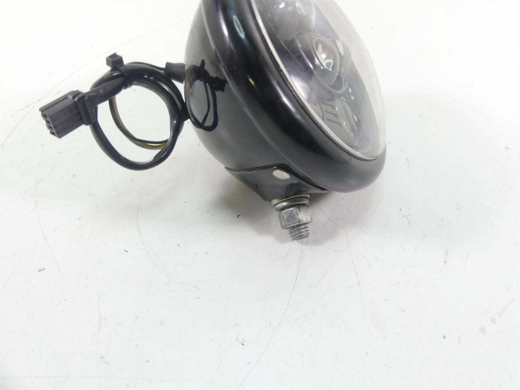 2009 Harley XR1200 Sportster Headlight Head Light Led Lamp + Bucket 69698-07A {{ shop.shopifyCountryName }} - Mototech271