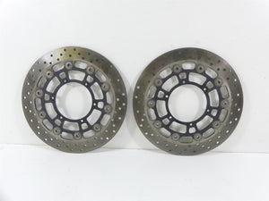 2009 BMW F800GS K72 Front Brake Rotor Disc Set 300mm 34117713131 | Mototech271