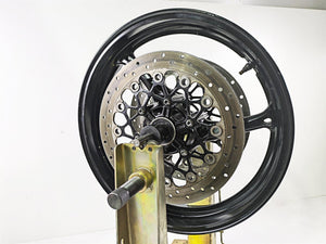 2008 Suzuki GSXR600 Front Wheel Rim 17x3.5 & Brake Rotor Discs 54111-37H00-019 | Mototech271