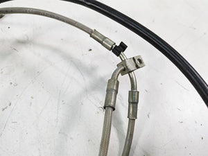 2014 Moto Guzzi California 1400 T Abs Front Brake Line Hose Set 887583 887582 | Mototech271