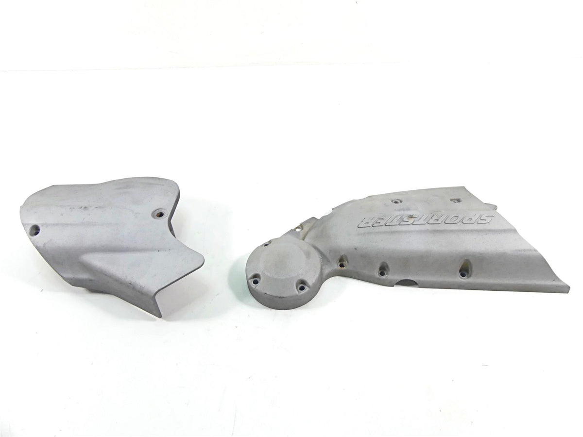 2009 Harley XR1200 Sportster Right Side Engine Cam Cover Set 25246-08 25239-08 {{ shop.shopifyCountryName }} - Mototech271