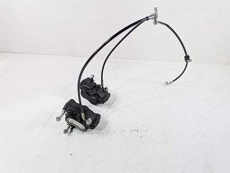 2015 Harley FXDL Dyna Low Rider Front Brake Caliper Set 41300001 41300002 {{ shop.shopifyCountryName }} - Mototech271