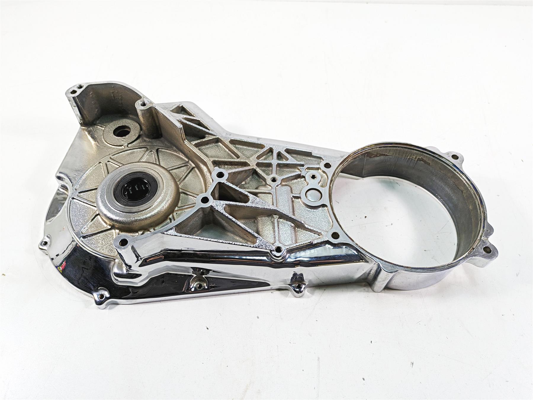1999 Harley Dyna FXDL Low Rider Inner Primary Drive Chrome Clutch Cover 60681-94 {{ shop.shopifyCountryName }} - Mototech271