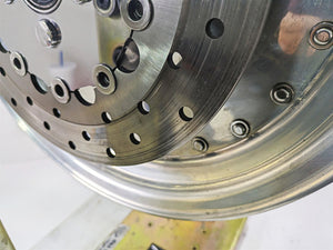 2005 Harley Softail FLSTFSE CVO Fat Boy Straight 16x3 Front Wheel Rim 41312-04 | Mototech271