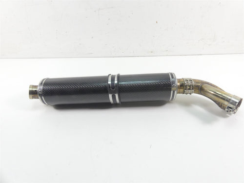 2016 BMW S1000XR K49 Delkevic Oval Carbon Fiber 450mm Exhaust Muffler PR1868 | Mototech271