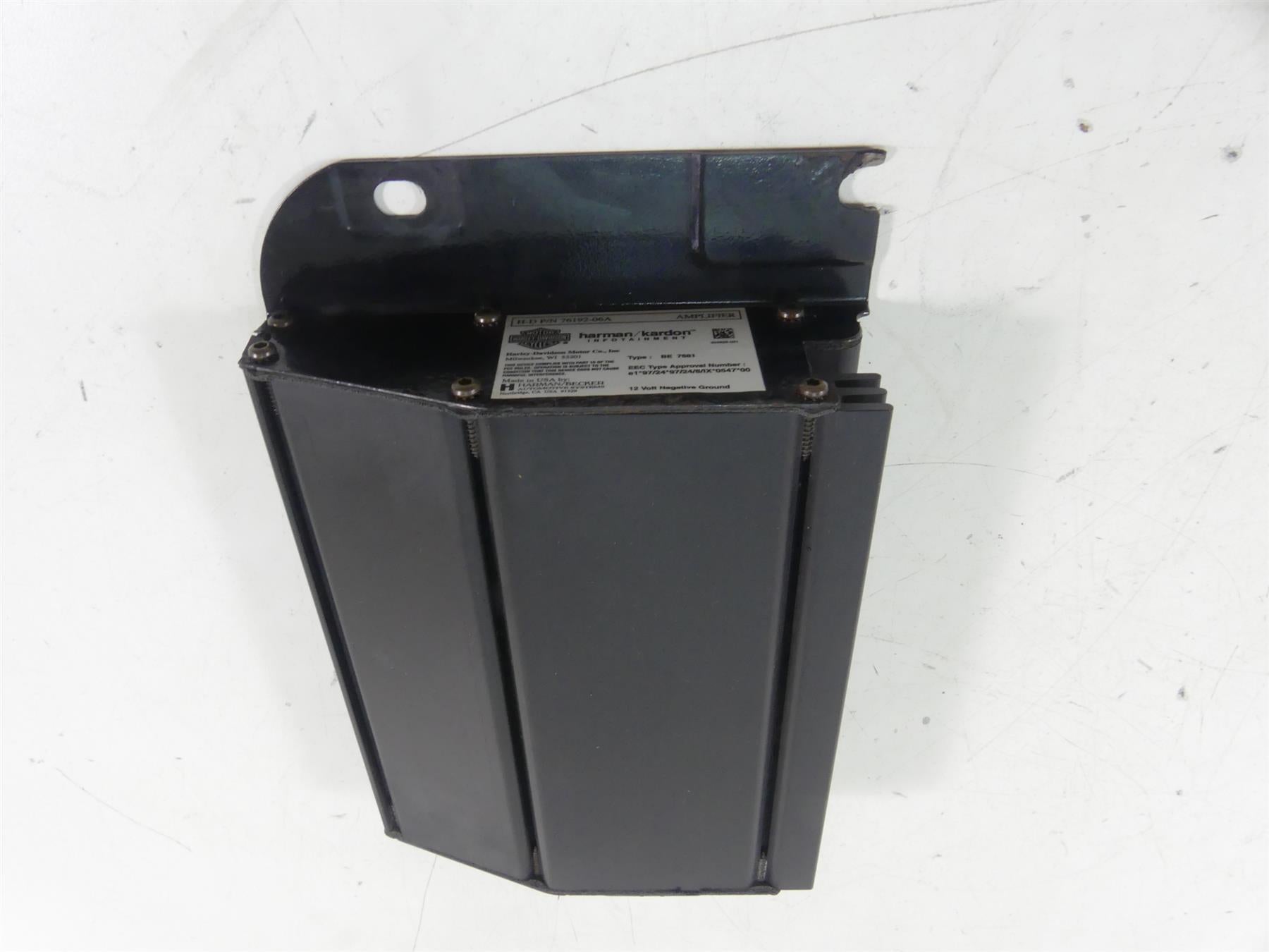 2007 Harley Touring FLHTCU SE CVO Electra Glide Harmon Amplifier Amp 76192-06A {{ shop.shopifyCountryName }} - Mototech271