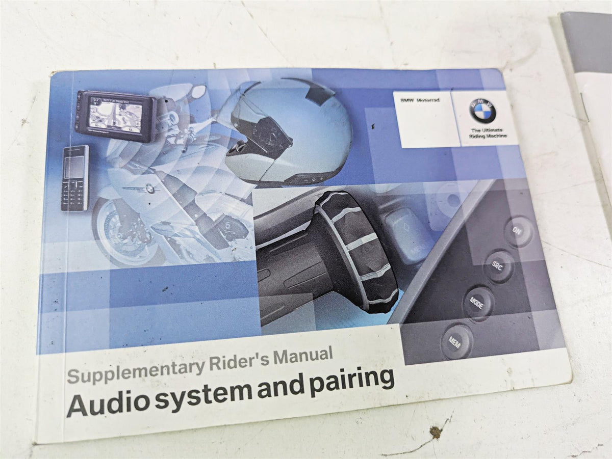 2015 BMW K1600 GT K48 Owners Manual & Repair Guides 01418557007 {{ shop.shopifyCountryName }} - Mototech271