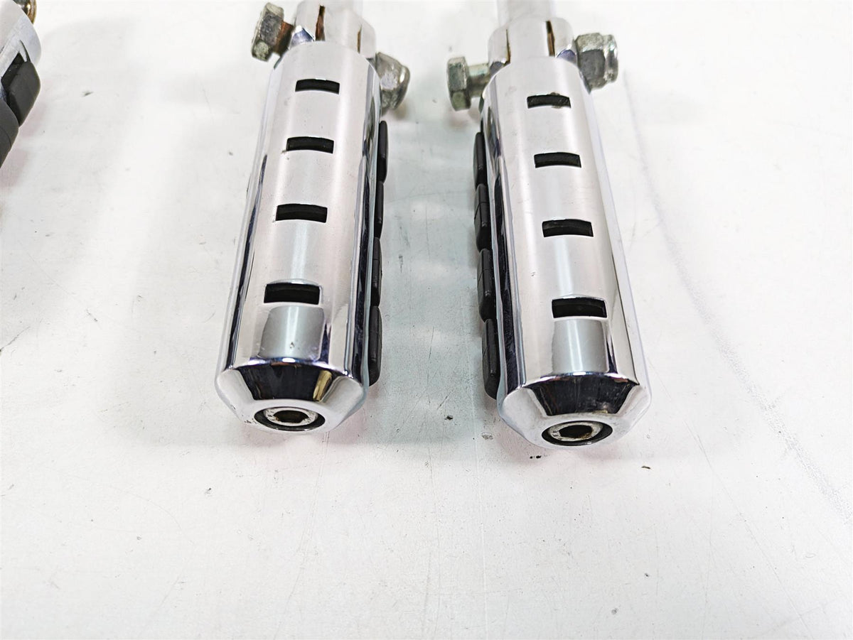 2006 Harley Softail FXSTSI Springer Front Rear Chrome Foot Peg Rest Set 50942-00 {{ shop.shopifyCountryName }} - Mototech271