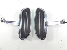 Load image into Gallery viewer, 2008 Harley Touring FLHX Street Glide Rear Passenger Footpeg Foot Rest Set

