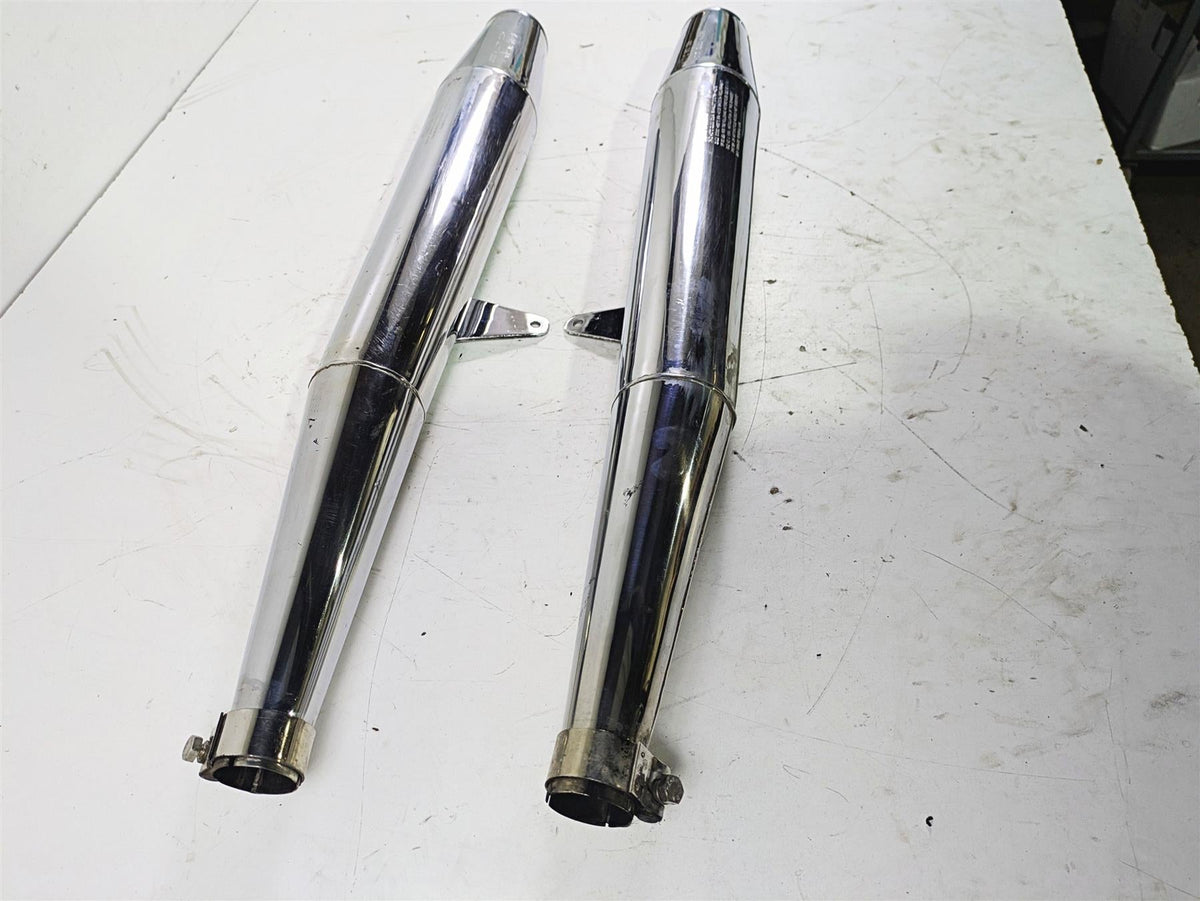 1998 Moto Guzzi California 1100 EV Oem Exhaust Muffler Set - Read GU17123062 {{ shop.shopifyCountryName }} - Mototech271