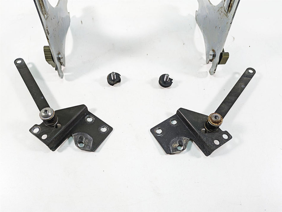 2006 Harley Touring FLHXI Street Glide Sissybar Sissy Bar Backrest 15" + Mounts {{ shop.shopifyCountryName }} - Mototech271