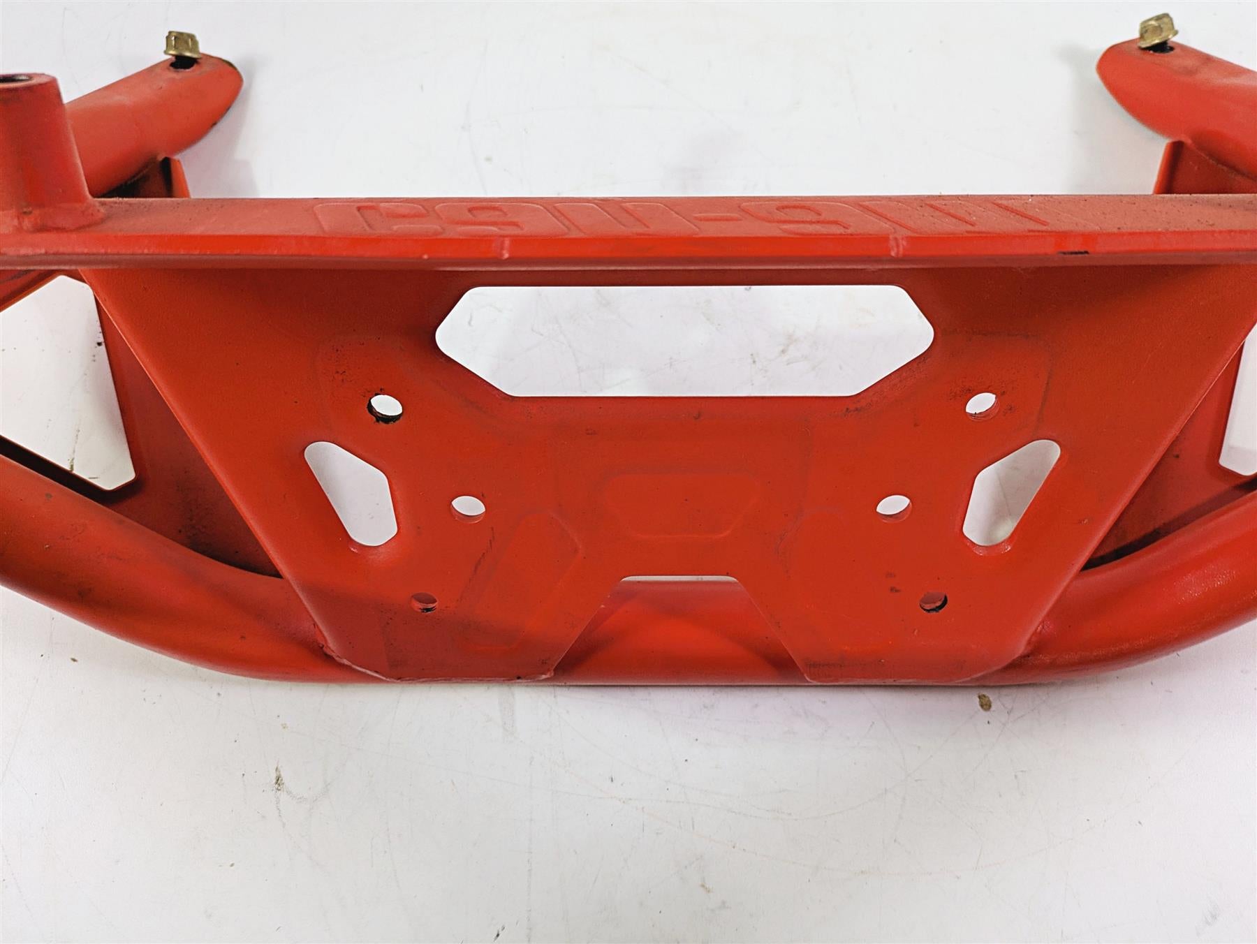 2022 Can-Am Defender XMR HD10 Front Red Bumper Guard 705210151 {{ shop.shopifyCountryName }} - Mototech271