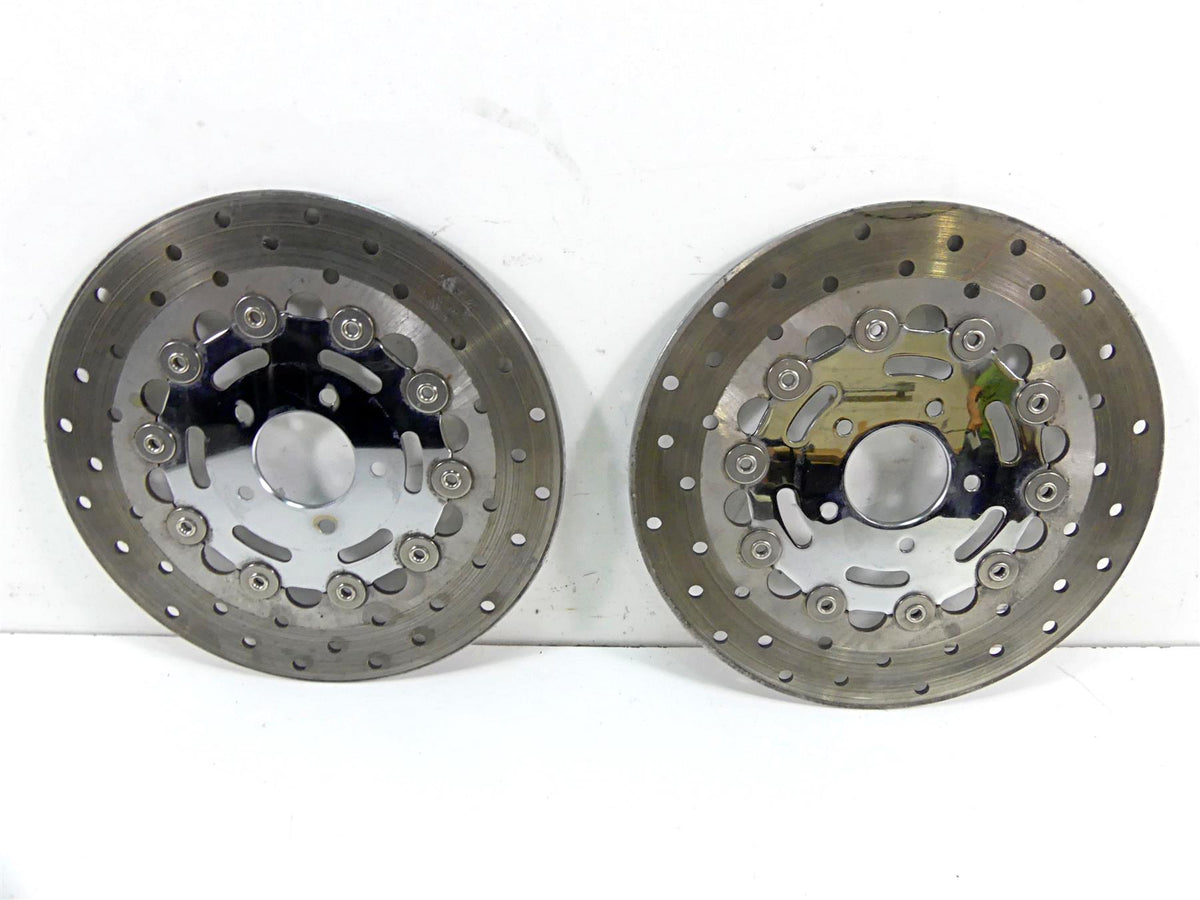 2006 Harley Touring FLHTCU SE E-Glide Front Brake Rotor Disc Set 44714-06 {{ shop.shopifyCountryName }} - Mototech271