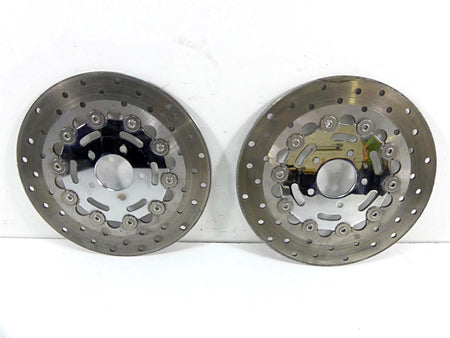 2006 Harley Touring FLHTCU SE E-Glide Front Brake Rotor Disc Set 44714-06 {{ shop.shopifyCountryName }} - Mototech271