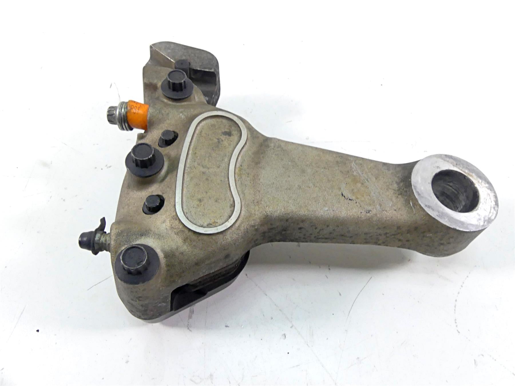 2007 Harley Touring FLHRC Road King Rear Brake Caliper + 1" Bracket 44080-02C {{ shop.shopifyCountryName }} - Mototech271