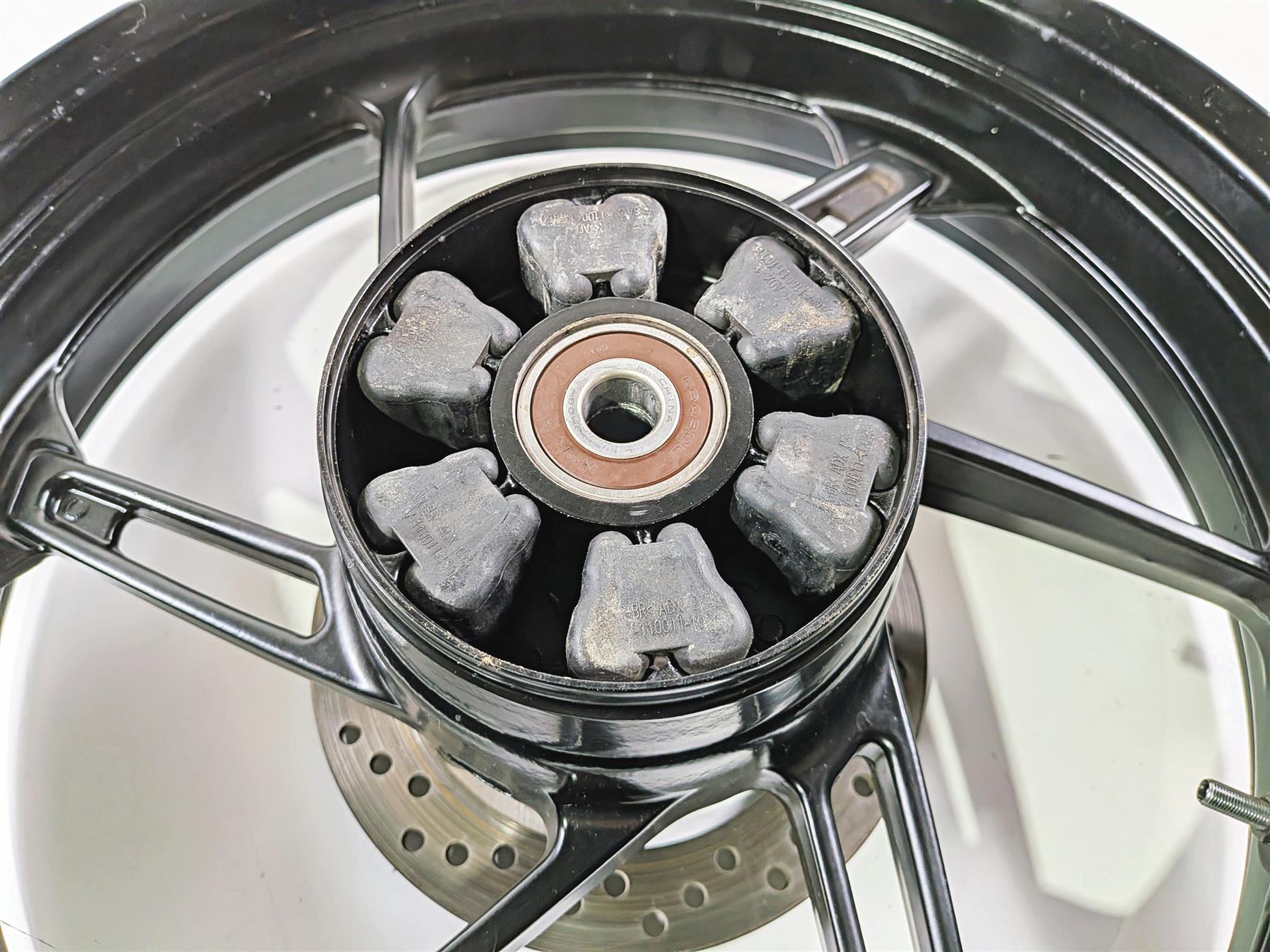 2025 CFMoto 450 SS Rear Wheel Rim Straight 14x4 6AQV-110200-1300-M1-0BV00 {{ shop.shopifyCountryName }} - Mototech271