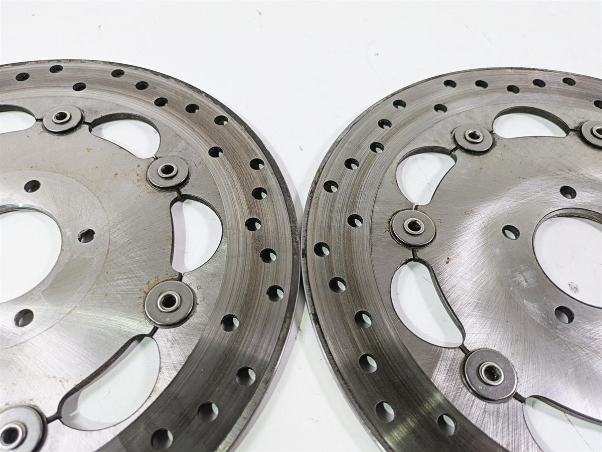 2015 Harley FXDF Dyna Fat Bob Front Brake Rotor Disc Set 46717-10 {{ shop.shopifyCountryName }} - Mototech271