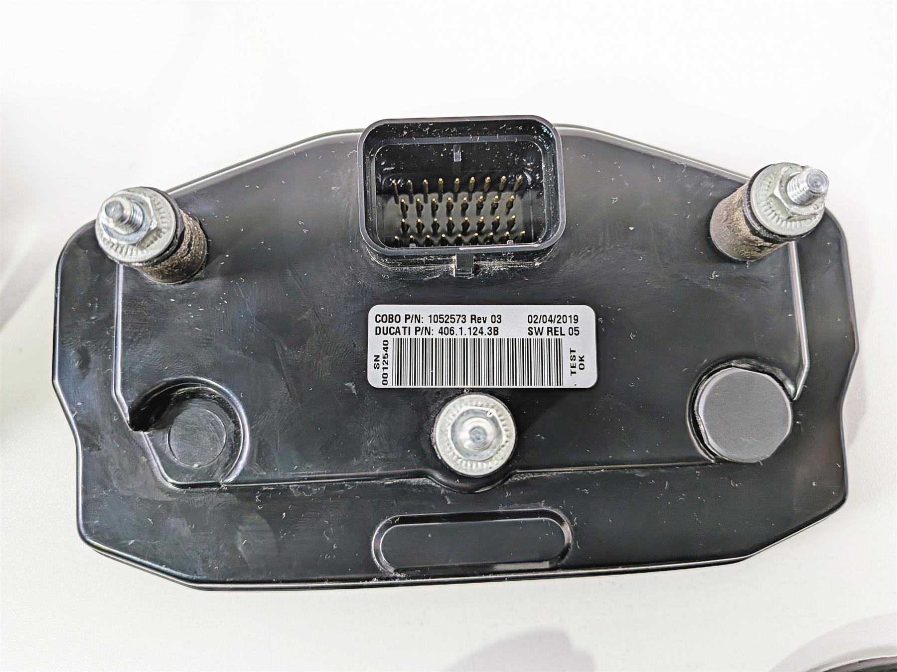 2019 Ducati 959 Panigale Speedometer Cdi Bbox Ignition Switch Key Set 40611243B {{ shop.shopifyCountryName }} - Mototech271