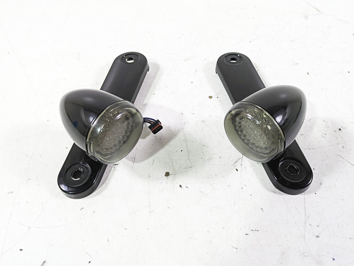 2015 Harley Touring FLHXS Street Glide Front Led Blinker & Mount Set 68000036 {{ shop.shopifyCountryName }} - Mototech271