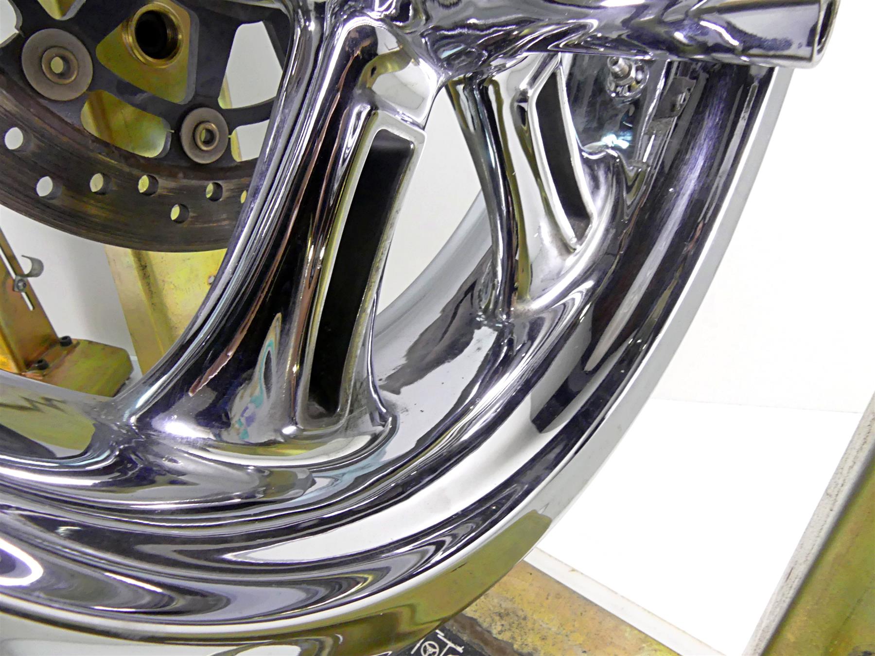 2011 Victory Cross Country Front Rear Chrome Cast Wheel Rim Set 1521383 1521384 {{ shop.shopifyCountryName }} - Mototech271