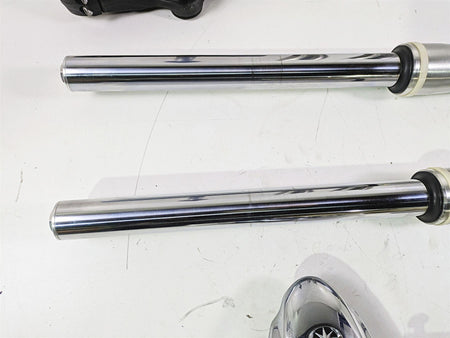 2008 Yamaha XVS1300 V-Star Tourer Front Forks & Triple Tree Set 3D8-23102-00-00 {{ shop.shopifyCountryName }} - Mototech271