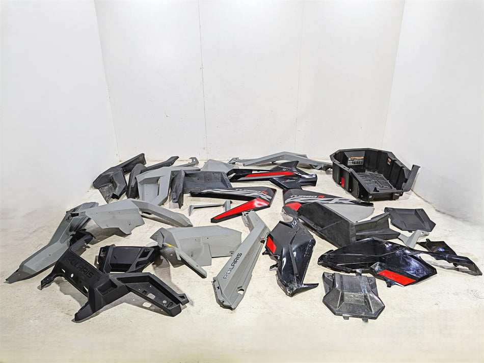 2022 Polaris RZR Turbo R Ultimate Fender Hood Outer Plastic Fairing Set 5455173-Mototech271