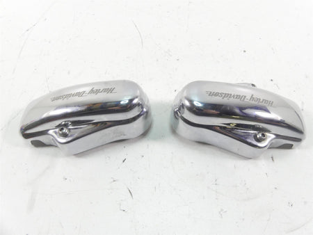 2004 Harley Softail FXSTD SE CVO Deuce Rear Chrome Axle Nut Covers 44500-03B {{ shop.shopifyCountryName }} - Mototech271