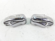 Load image into Gallery viewer, 2004 Harley Softail FXSTD SE CVO Deuce Rear Chrome Axle Nut Covers 44500-03B | Mototech271
