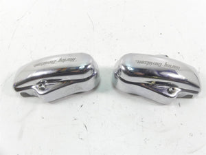 2004 Harley Softail FXSTD SE CVO Deuce Rear Chrome Axle Nut Covers 44500-03B | Mototech271