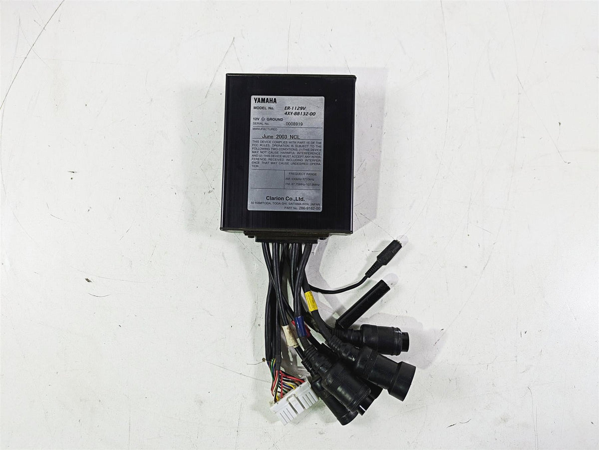2004 Yamaha XVZ1300 Royal Star Amp Audio Amplifier ER-1129V 4XY-88132-00-00 {{ shop.shopifyCountryName }} - Mototech271