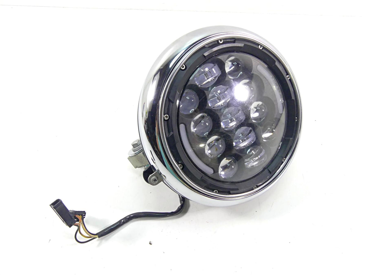 2016 Harley Softail FLS Slim Led Cyron Headlight Bracket Bucket Set 73295-10 {{ shop.shopifyCountryName }} - Mototech271