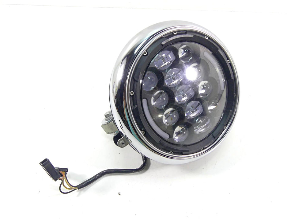 2016 Harley Softail FLS Slim Led Cyron Headlight Bracket Bucket Set 73295-10 {{ shop.shopifyCountryName }} - Mototech271