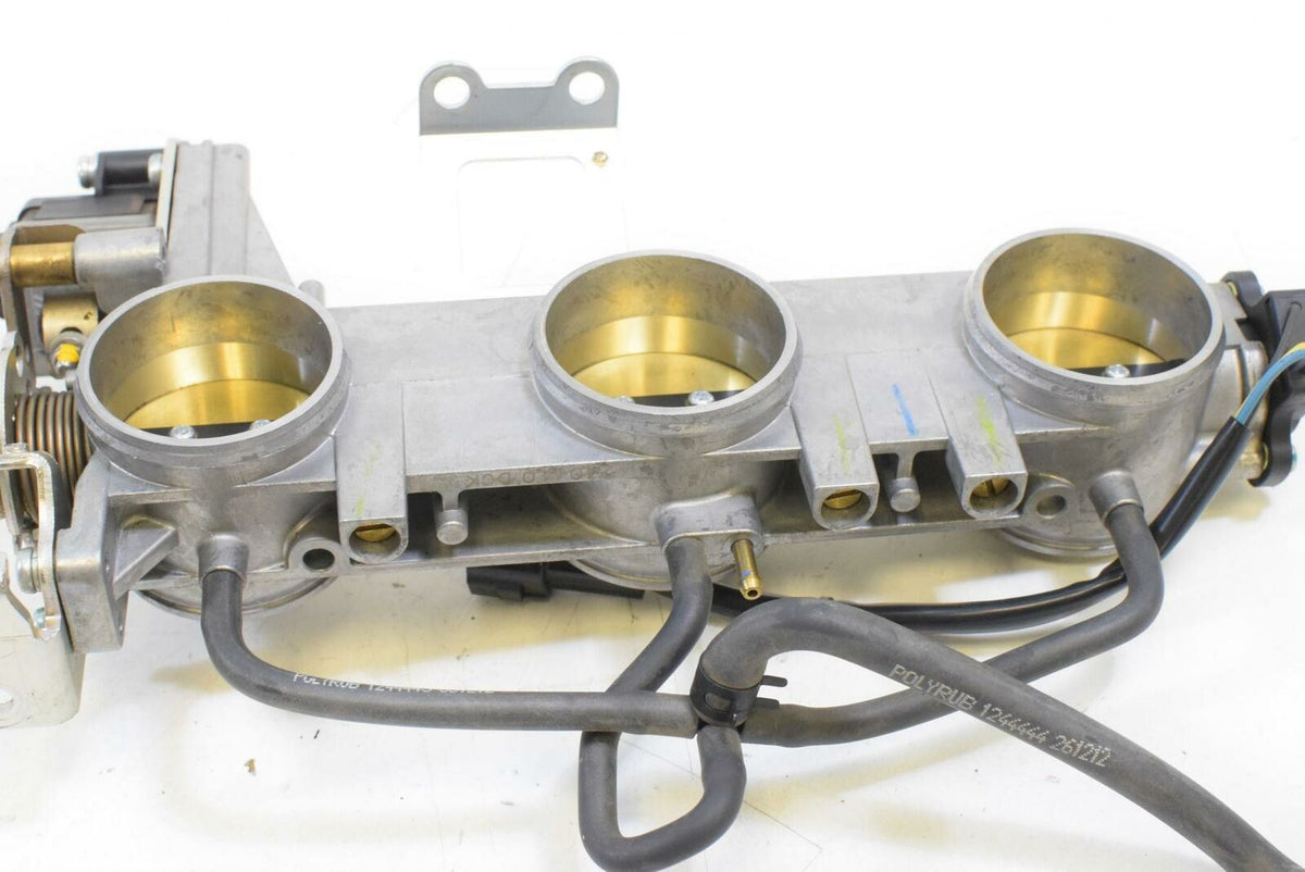 2014 Triumph 1050 Speed Triple ABS Throttle Body Bodies Fuel Injection T1240410 {{ shop.shopifyCountryName }} - Mototech271
