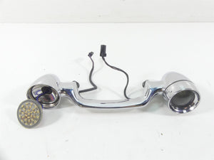 2004 Harley FLHTC SE CVO Electra Glide Rear Chrome Blinker Bar -Read 68508-04